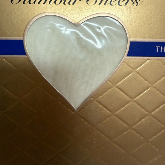 Victoria's Secret Glamour Sheers Lace Top Thigh Highs in Tan - Picture 4 of 5